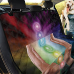 Seven Chakras Energy Print Pet Car Back Seat Cover