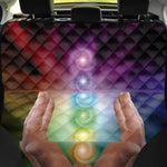 Seven Chakras Energy Print Pet Car Back Seat Cover