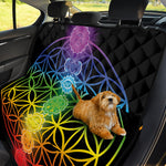 Seven Chakras Flower Of Life Print Pet Car Back Seat Cover