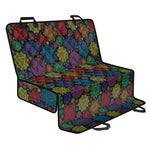 Seven Chakras Flowers Pattern Print Pet Car Back Seat Cover