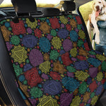 Seven Chakras Flowers Pattern Print Pet Car Back Seat Cover