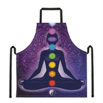 Seven Chakras Mandala Print Apron