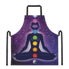 Seven Chakras Mandala Print Apron