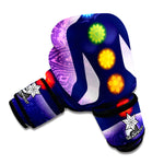 Seven Chakras Mandala Print Boxing Gloves