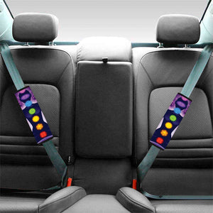 Seven Chakras Mandala Print Car Seat Belt Covers