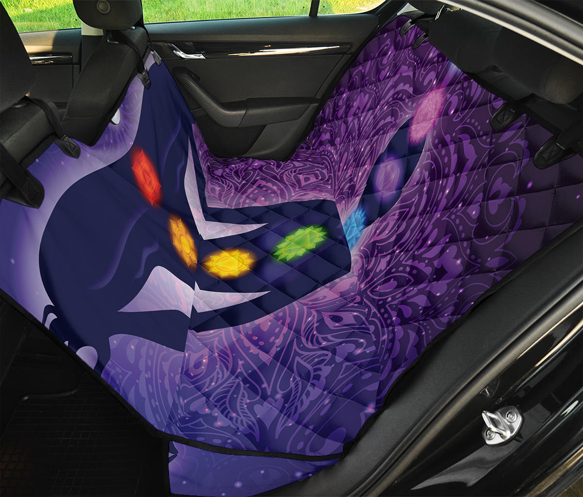 Seven Chakras Mandala Print Pet Car Back Seat Cover