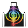 Seven Chakras Rainbow Of Life Print Apron