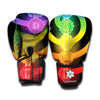 Seven Chakras Rainbow Of Life Print Boxing Gloves