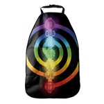 Seven Chakras Rainbow Of Life Print Car Seat Organizers