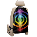 Seven Chakras Rainbow Of Life Print Car Seat Organizers