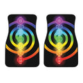 Seven Chakras Rainbow Of Life Print Front Car Floor Mats
