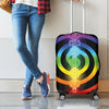 Seven Chakras Rainbow Of Life Print Luggage Cover