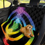 Seven Chakras Rainbow Of Life Print Pet Car Back Seat Cover