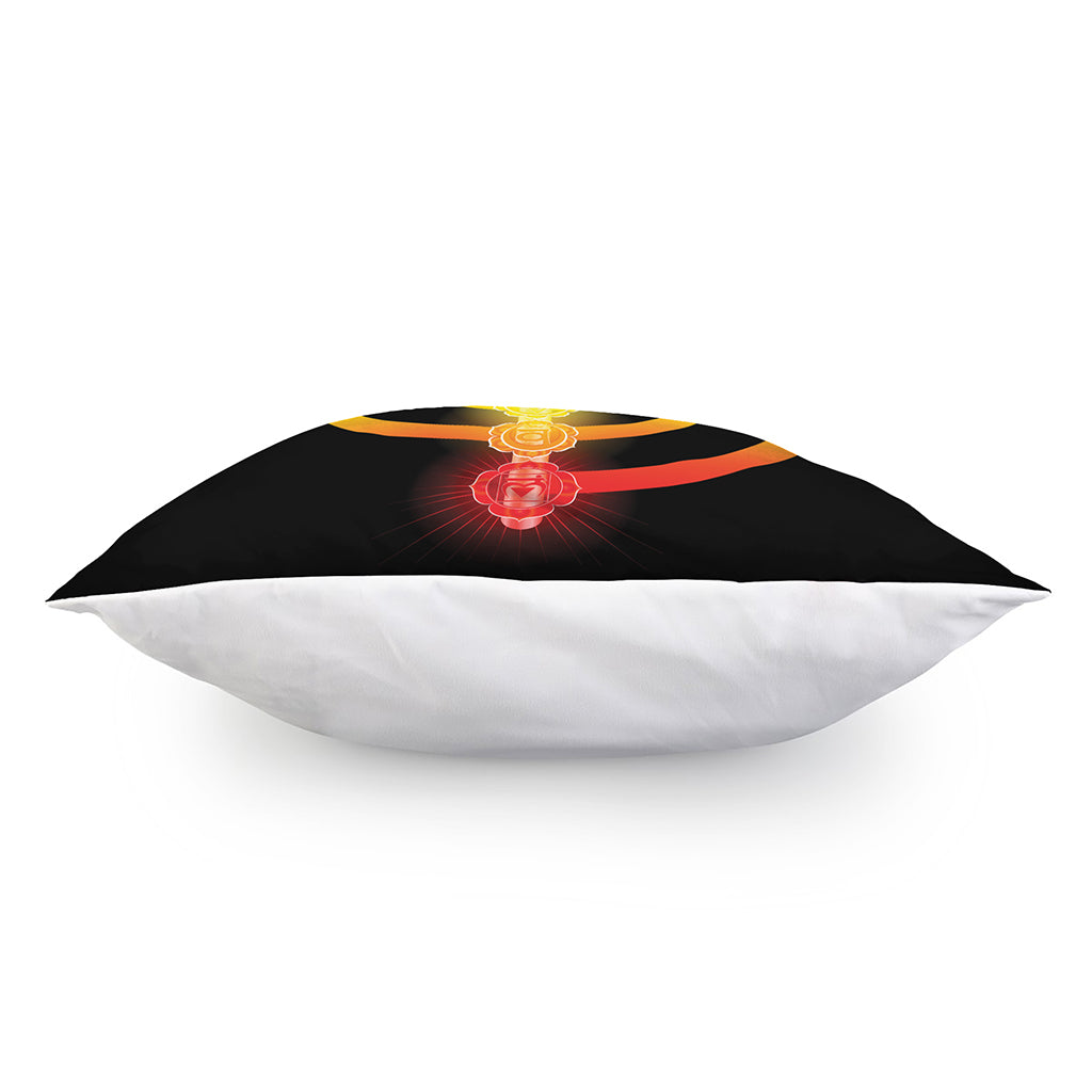 Seven Chakras Rainbow Of Life Print Pillow Cover