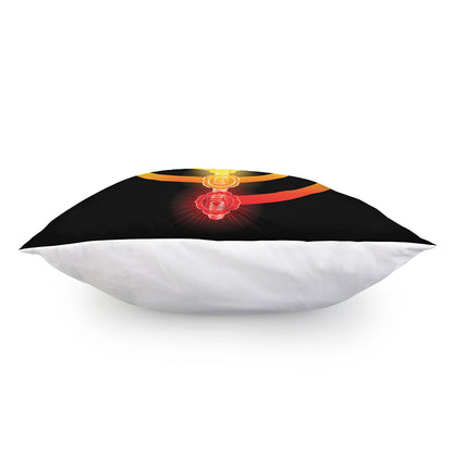 Seven Chakras Rainbow Of Life Print Pillow Cover