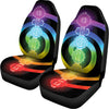 Seven Chakras Rainbow Of Life Print Universal Fit Car Seat Covers