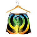 Seven Chakras Rainbow Of Life Print Women's Shorts