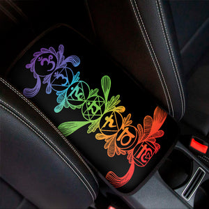 Seven Spiritual Chakras Print Car Center Console Cover