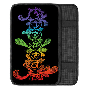 Seven Spiritual Chakras Print Car Center Console Cover