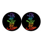 Seven Spiritual Chakras Print Car Coasters