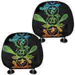 Seven Spiritual Chakras Print Car Headrest Covers