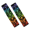 Seven Spiritual Chakras Print Car Seat Belt Covers