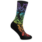 Seven Spiritual Chakras Print Crew Socks