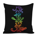 Seven Spiritual Chakras Print Pillow Cover