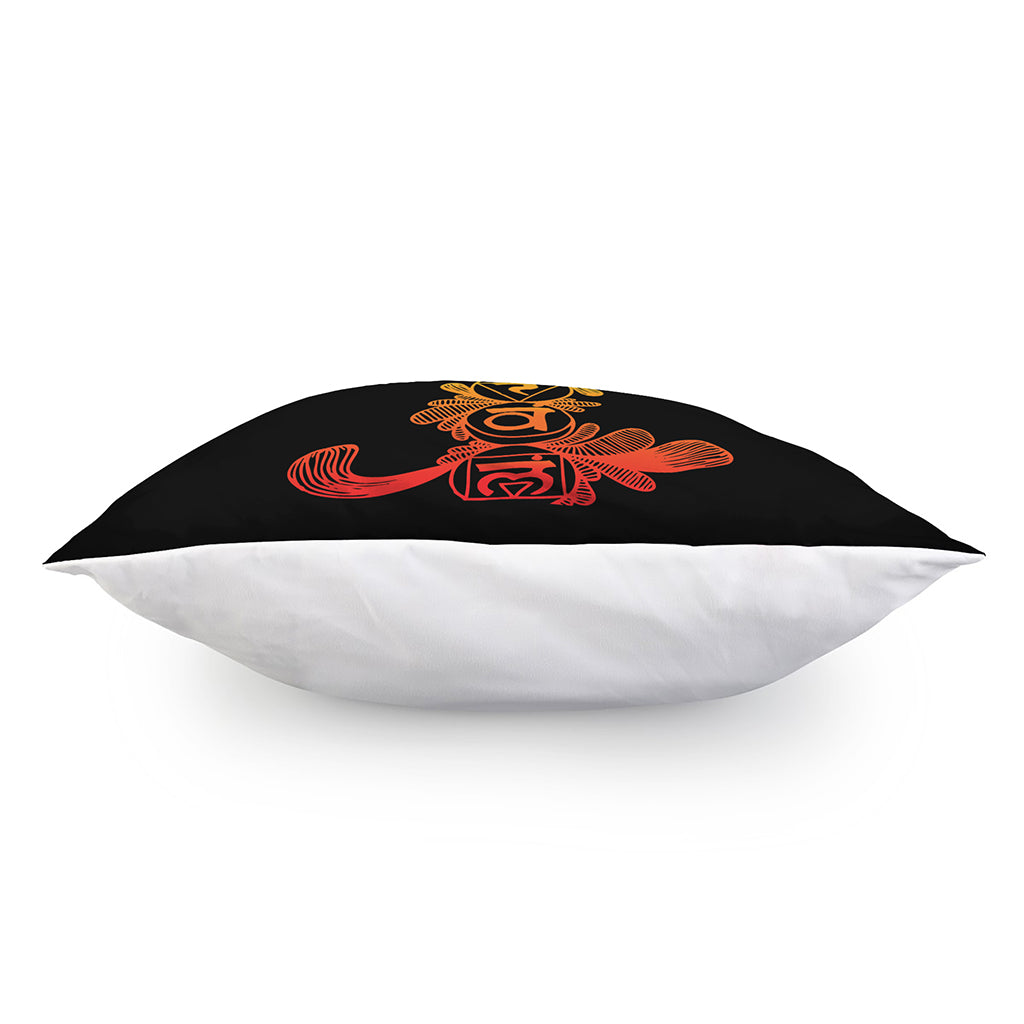 Seven Spiritual Chakras Print Pillow Cover