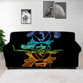 Seven Spiritual Chakras Print Sofa Cover