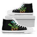 Seven Spiritual Chakras Print White High Top Sneakers