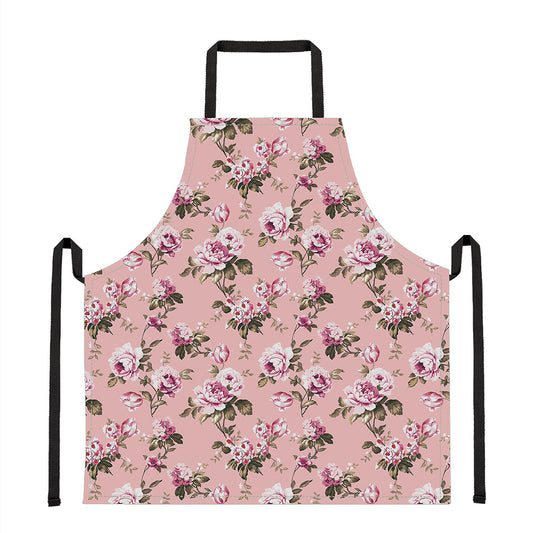 Shabby Chic Vintage Floral Print Apron