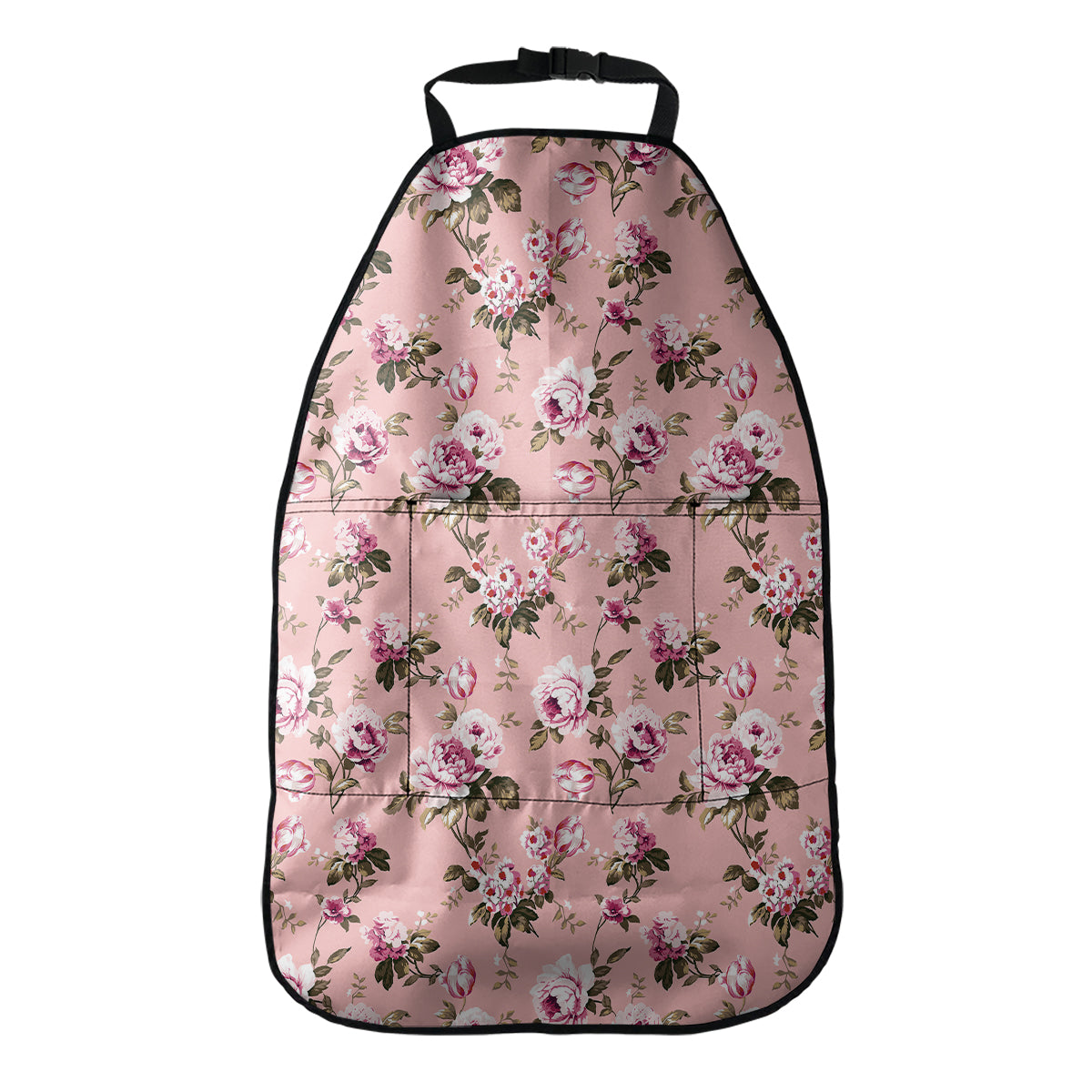 Shabby Chic Vintage Floral Print Car Seat Organizers
