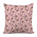 Shabby Chic Vintage Floral Print Pillow Cover