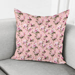 Shabby Chic Vintage Floral Print Pillow Cover