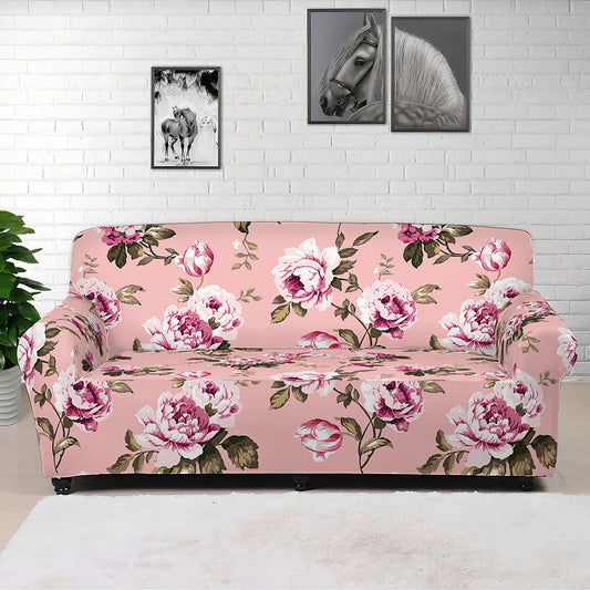 Shabby Chic Vintage Floral Print Sofa Cover