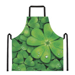 Shamrock Clover St. Patrick's Day Print Apron