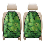 Shamrock Clover St. Patrick's Day Print Car Seat Organizers