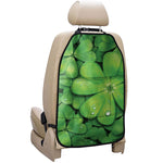 Shamrock Clover St. Patrick's Day Print Car Seat Organizers