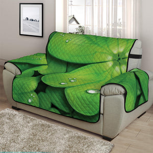 Shamrock Clover St. Patrick's Day Print Half Sofa Protector