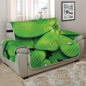 Shamrock Clover St. Patrick's Day Print Half Sofa Protector