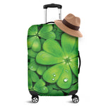 Shamrock Clover St. Patrick's Day Print Luggage Cover