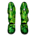 Shamrock Clover St. Patrick's Day Print Muay Thai Shin Guards