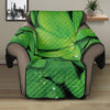 Shamrock Clover St. Patrick's Day Print Recliner Protector