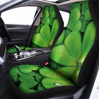 Shamrock Clover St. Patrick's Day Print Universal Fit Car Seat Covers