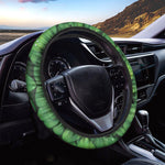 Shamrock Clover St. Patrick's Day Print Car Steering Wheel Cover