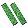 Shamrock Leaf St. Patrick's Day Print Car Seat Belt Covers