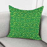 Shamrock Leaf St. Patrick's Day Print Pillow Cover