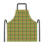 Shamrock Plaid Saint Patrick's Day Print Apron