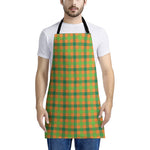 Shamrock Plaid Saint Patrick's Day Print Apron